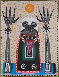 Gregory Van Maanen Untitled 11 7 2016 Acrylic On Canvas 35 X 27 Inches Van Gregory Folk Art