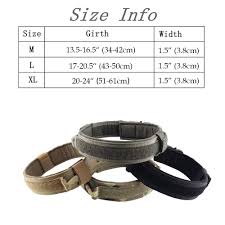 Measuring is quick and simple using our instructions below. Dog Collar Nylon Adjustable Military Tactical Dogs Collars Control Handle Training Pet Cat Dog Collar Outdoor Hunting Leash Collars Aliexpress