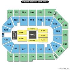 Citizens Business Bank Arena Seating Chart Citizens Business