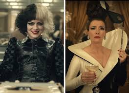 The film, also starring emma thompson, paul walter hauser, and joel fry, comes to theaters may 28. Disney S New Cruella Trailer Shows Emma Stone S Growing Rivalry With Emma Thompson S Baroness Von Hellman Bollywood News Bollywood Hungama