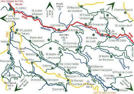 Les cevennes hotels and map. Carte Des Cevennes Vacances Guide Voyage