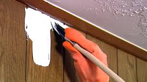 Why you need to paint wood paneling from the 1970's instead of ripping it out. Tips For Painting Over Wood Paneling Video Hgtv