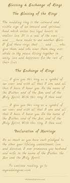 Blessing Exchange Of Rings Wedding Officiant Speech Wedding Ceremony Rings Christian Wedding Ceremony