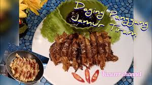 Yuk ikuti tipsnya berikut ini: Korean Food Resep Beef Slice Daging Sapi Panggang Jamur Tiram Dengan Menggunakan Teflon Youtube