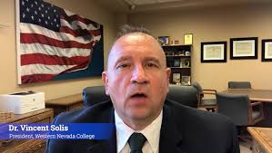 WNC President Dr. Vincent Solis talks about NSHE's Men's Leadership Summit 