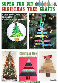 Super Fun Diy Christmas Tree Crafts Activities The Natural Homeschool Christmas Tree Crafts Christmas Activities Fun Christmas Crafts