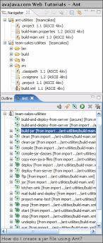 How Do I Create A Jar File Using Ant? - Web Tutorials - Avajava.com