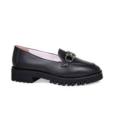 Silver and new arrivals black loafers