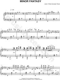 Chilly Gonzales Minor Fantasy Sheet Music Piano Solo In Eb Minor Download Print Sku Mn0122387