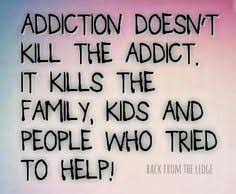 You refuse to see the issues this mistress causes daily. Destroying Families Drug Addiction