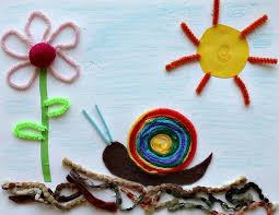 Basteln Mit Kindern 3 Jahre Pfeifenreiniger Bild Schnecke Blume Sonne Kinder 3 Jahre Sonnenblume Basteln