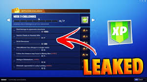 The data miners at fortnite tracker have unveiled the season 4 week 9 challenges ahead of schedule. Fortnite Battle Pass Week 9 Challenges Leaked Fortnite Week 9 Challenges Youtube