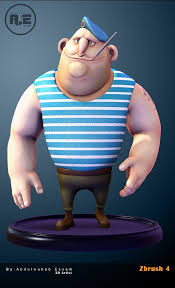 Cartoon On Behance Game Character Design Cartoon 3d Character