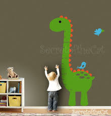 nursery wall decal wall decals nursery kids growth chart dinosaur growth chart decal nursery wall decal growth chart nursery dinosaur