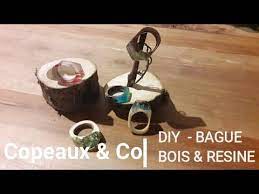 Trouvez le cadeau fait main parfait, des. Diy Bague En Resine Et Bois Le Tuto Youtube