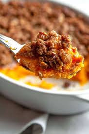 Best Ever Sweet Potato Casserole Foodtasia Recipe In 2020 Sweet Potato Casserole Cooking Sweet Potatoes Sweet Potato Casserole Easy