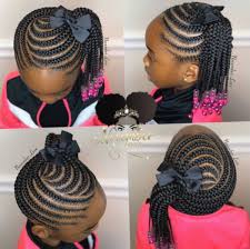 Enter this adorable hairstyle for kids that is just right. Hairstyles For School Videos Mornings Hairstyles Hairoftheday Hairofinstagram Hair Styles Braids For Kids Kids Cornrow Hairstyles