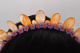 Maybe you would like to learn more about one of these? Purple Burnt Orange Floral Metal Beaded Wire Headdress Flower Crown Fascinator Wedding Floral Envy Accessories