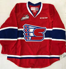 57 jersey in kansas city. New Authentic Pro Stock Ccm Spokane Chiefs Hockey Player Jersey 56 7287 Whl Chl Sidelineswap