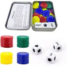 Amazon.Com: Left Center Right Dice Game - Styles Vary Tube/Tin : Toys &  Games