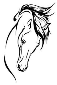 25 ontwerp paardenhoofd met hoefijzer kleurplaat mandala. 110 Ideeen Over Paarden Paarden Paard Silhouet Paard Tekeningen