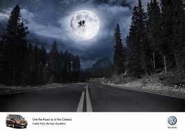 Volkswagen Ads Prints Borrow Pop Culture Scenes Volkswagen Caddy Caddy Maxi Automobile Advertising