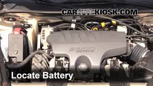 You'll have to get to it. Battery Replacement 1997 2004 Buick Regal 2003 Buick Regal Ls 3 8l V6