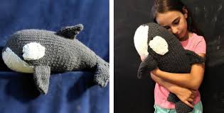 The mother slipper is a simple textured knitted slipper pattern with a crochet edging and optional pom pom! Awesome Orca Knitted Toy Paid Knitting Pattern