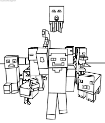 School's out for summer, so keep kids of all ages busy with summer coloring sheets. Dibujo De Minecraft Para Colorear Pintar Minecraft Coloring Pages Minecraft Printables Coloring For Kids Free