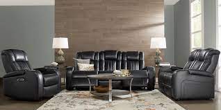 If it's a more executive look you are after you may enjoy the deep and rich wine colors to bring a real classy feel to your room. Black Living Room Sets Furniture Collections