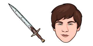 Anaklusmos (greek for riptide)isthe prized sword of percy jackson that is made of celestial bronze, a material that is onlydeadly to gods, demigods, titans, giants, and monsters. Percy Jackson And Riptide Sword Cursor Custom Cursor