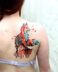 She has made multiple appearances in major film franchises, including most notably the transformers franchise, as well as numerous magazines such as maxim, rolling stone, and fhm. Fox Tattoo On Back Shoulder By Martians Snioka Tattoos Back Of Shoulder Tattoo Beautiful Tattoos