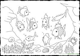 School's out for summer, so keep kids of all ages busy with summer coloring sheets. Rainbow Fish Coloring Pages High Quality Coloring Pages Coloring Home