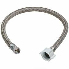 Braided stainless steel brake lines (also known as braided stainless steel brake hoses) are flexible hoses fitted to a hydraulic brake system. Eastman 10 Braided Stainless Steel Water Supply Line 10 White Discharge Hose For Sale Online Ebay
