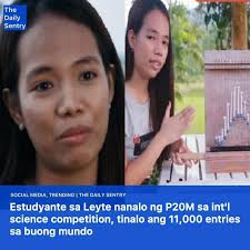 Student wins international science competition