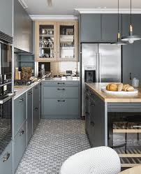 Cuisine moderne gris anthracite et bois. Une Deco En Gris Et Bois Dans La Cuisine My Blog Deco