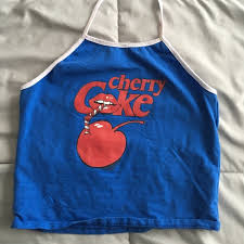 Coca Cola Tops Forever 2 Cherry Coke Crop Top Poshmark