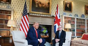 Donald Trump, Keir Starmer sign tech deal