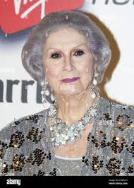 April Ashley attends the Attitude Awards 2015 at Banqueting House, central  London Stock Photo