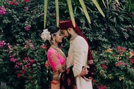 He is the author of bridal moments and also a photography educator. A Contemporary Bangalore Wedding With Stunning Floral Decor A Bride In Pink Kanjeevaram Wedmegood