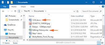 How To Add Or Remove Extension Of File Type In Windows 10