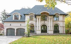 Marin has great vision when it comes to design. David Small Designs Is An Architectural Firm Located In Mississauga Ontario Canada French Chateau Homes House Designs Exterior House Architecture Design