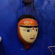 Wooden tribal masks