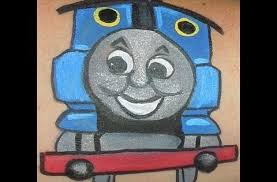 How To Paint Thomas The Train Step By Step St Charles Face Painter Youtube Face Painting Face Painting Designs Kids Face Paint
