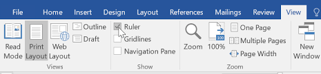 Indents And Tabs Microsoft Word 2013 And 2016 Belajar Office