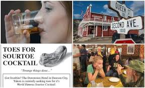 Un hombre dona a un bar canadiense dos dedos del pie para la preparación de  un famoso cóctel