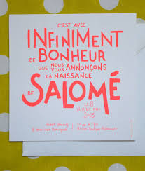 Carton Blanc Impression Relief Texture Orange Idee Faire Part Naissance Texte Faire Part Naissance Faire Part De Naissance