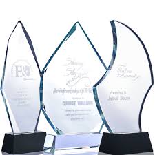 Plaque to recognize the employee of the year. Custom Flame Shape Crystal Employee Of The Year Award Plaque L 9 Unique Personalized Crystal Flame Employee Recognition Award Trophy Forms Recordkeeping Money Handling Office Supplies