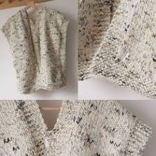 Fermeture au dos par scratch. 10 Idees De Gilet Poncho Tricot Simple Veste Sans Manche Modele Poncho Tricot Gratuit