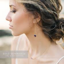 Purple Amethyst Crystal Necklace, Genuine February Birthstone Necklace,  Intuition Third Eye Chakra Gift for Her, Raw Rough Cut Stone